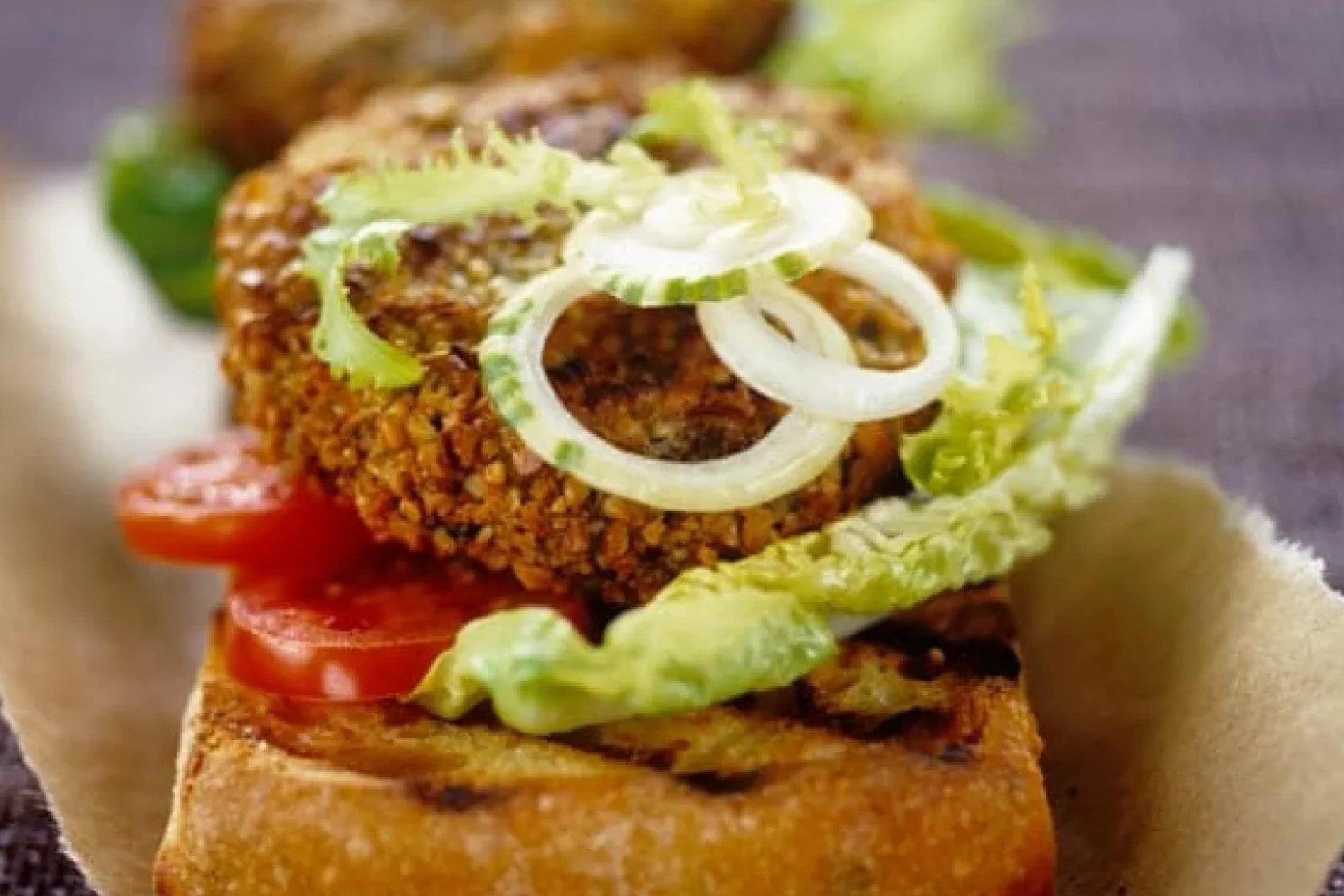 veggie burger