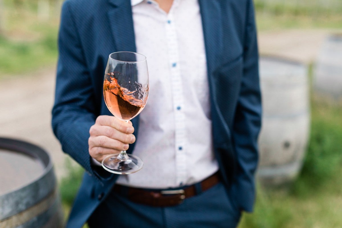 Wine at Kelala, British Columbia.