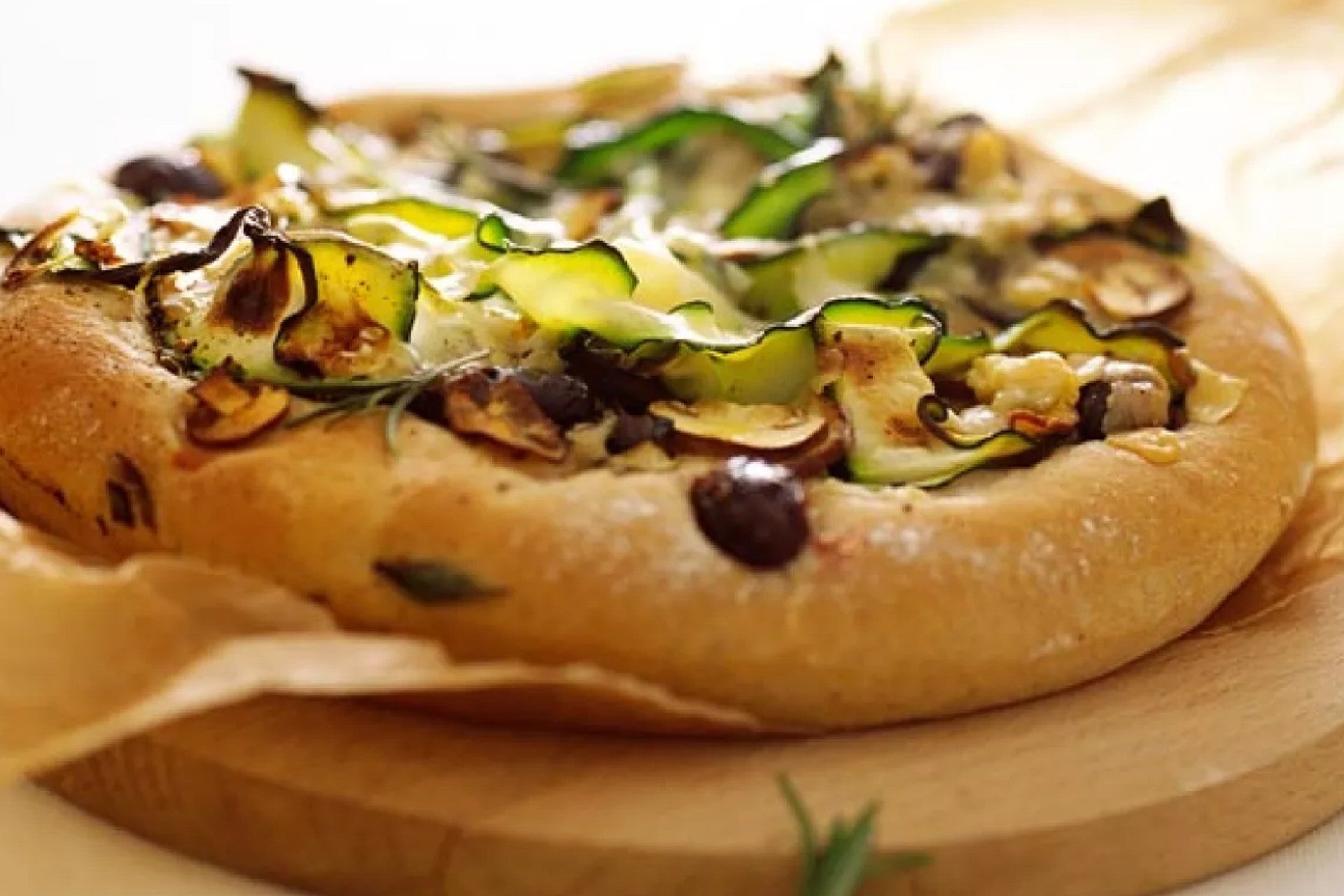 pizza zucchini