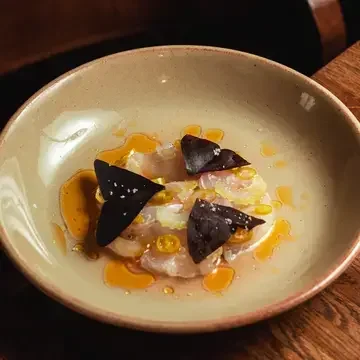 Cured hake at 10 Tib Lane in Manchester.