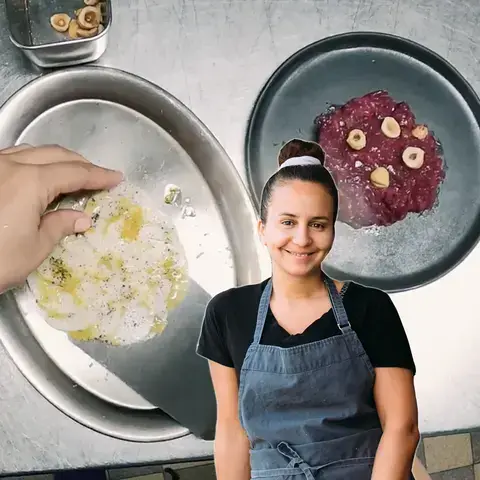 Through the eyes of the chef Hattab beet tartare