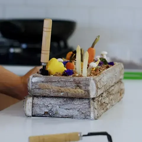 The secrets of Fine Dining Edible Garden