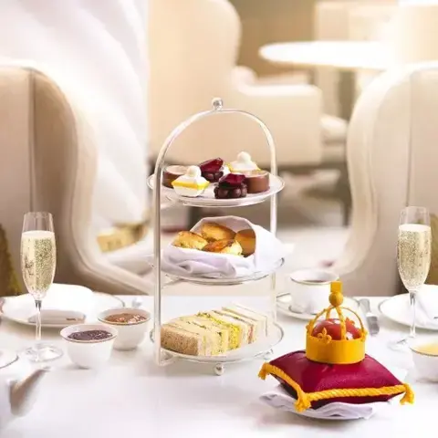 Afternoon tea at Shangri-La The Shard in London.