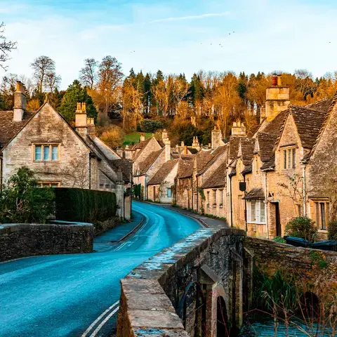 A Cotswolds village.