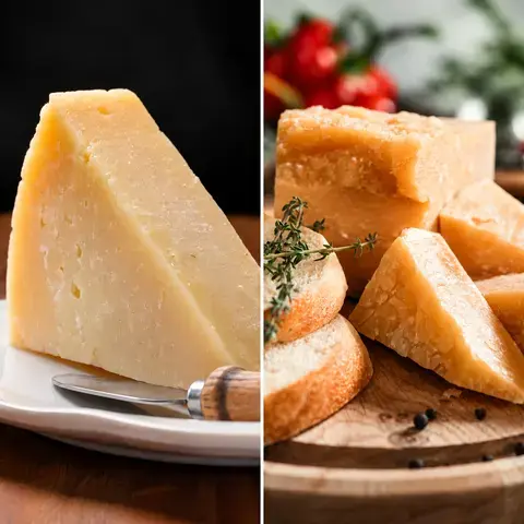 pecorino romano vs parmigiano reggiano - Fine Dining Lovers