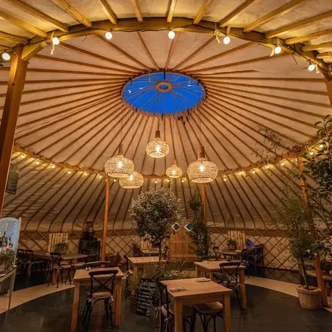 The Yurt at Nicholsons