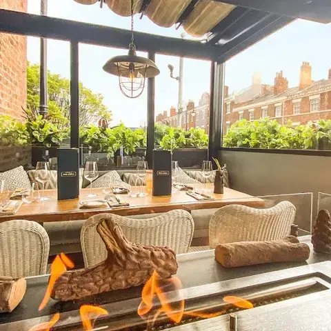 Upstairs at the Grill