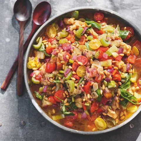Tom Kerridge's barbecue-style caponata.
