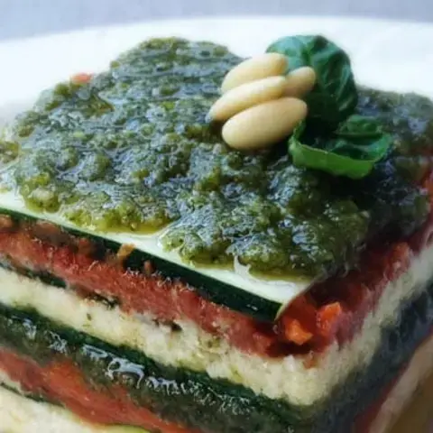 Zucchini Raw Vegan Lasagna