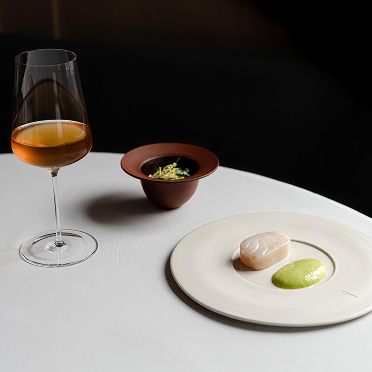 Steamed cod at Cycene.