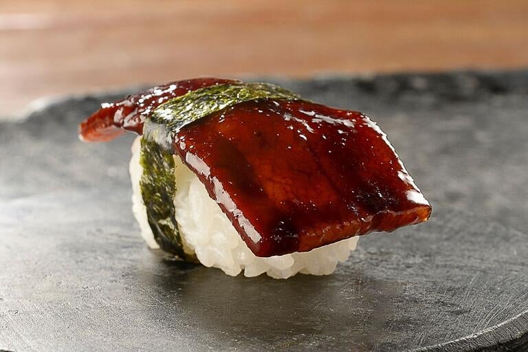 Pork nigiri at A Casa do Porco in São Paulo.