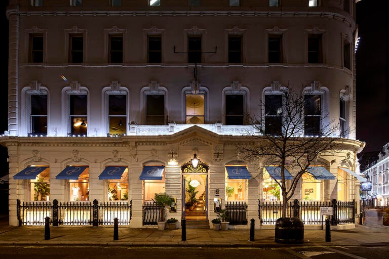Darjeeling Express Indian restaurant in London.