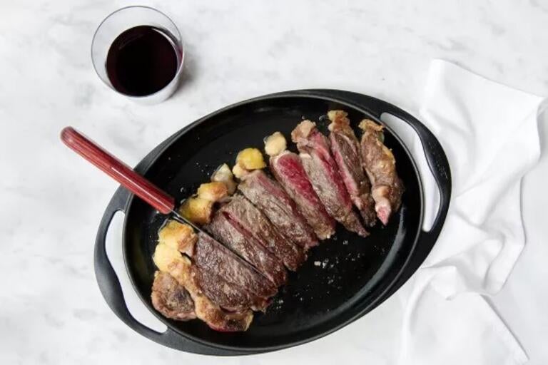 Steak at Lurra in London.