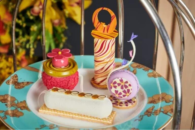 Afternoon tea at Pan Pacific London.