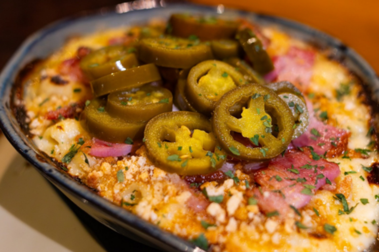 A dish at The Prince George pub in Brighton.