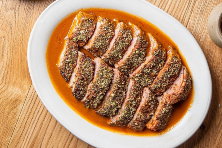 Meat dish at Bibi in London.