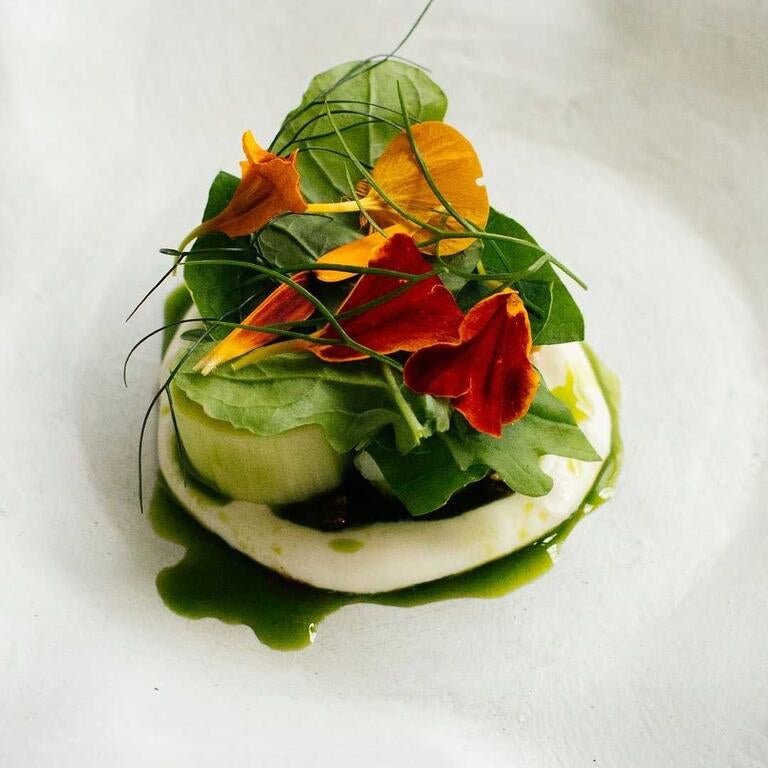 A dish at Osip Michelin-starred restaurant.