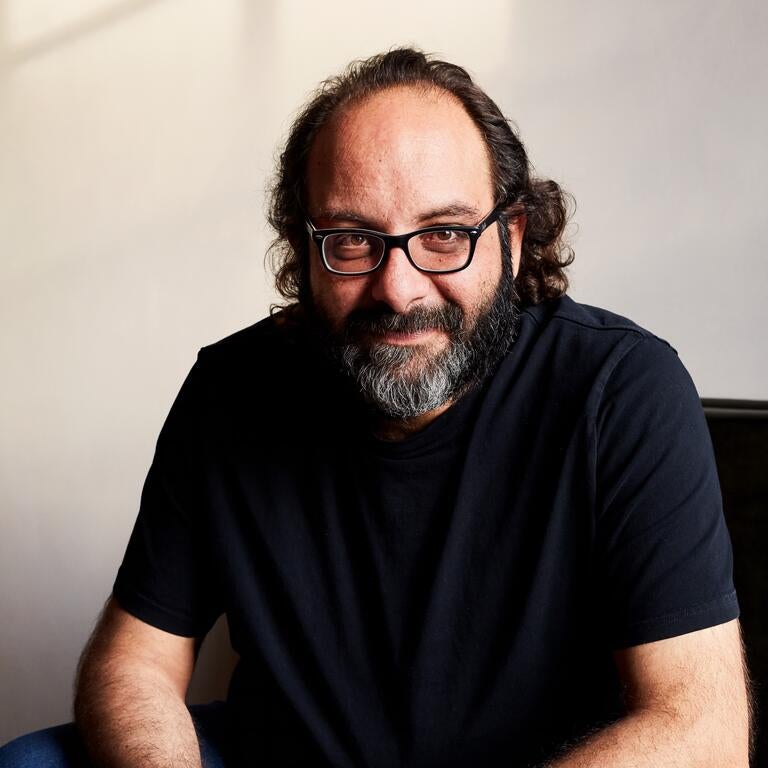 Chef Fadi Kattan in a black t-shirt.