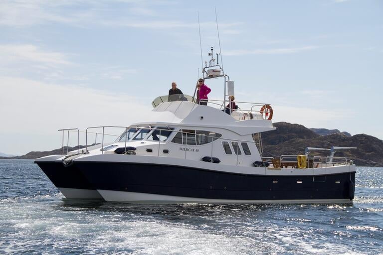 Seaflower Skye on the water.