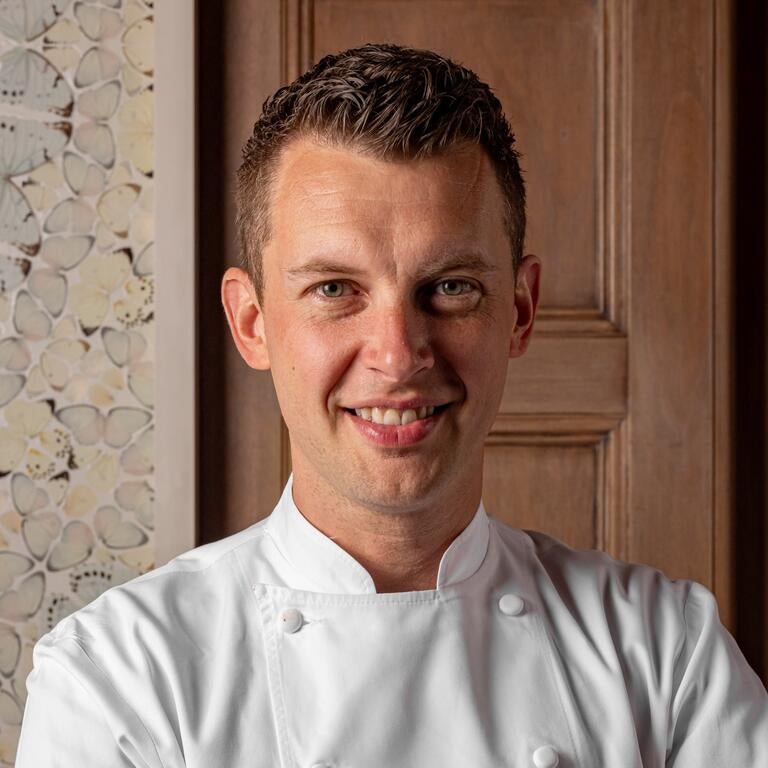 Chef Marco Zampese, smiling.