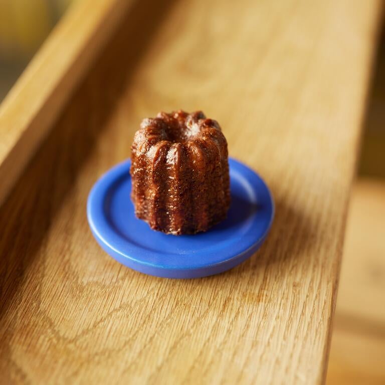 A canelé at Farro in Bristol.
