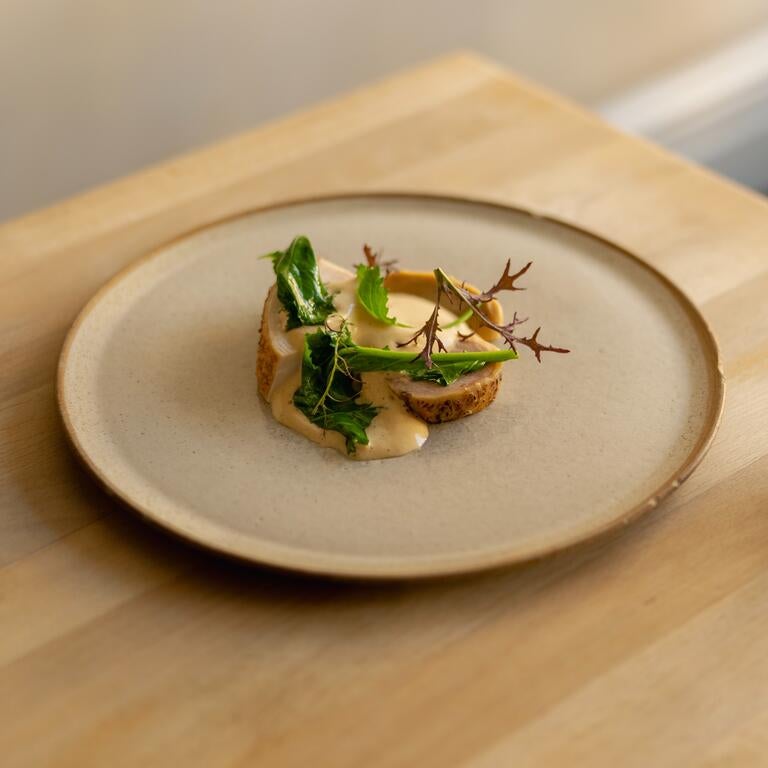 Chicken and parsnip at Wilson's in Bristol.