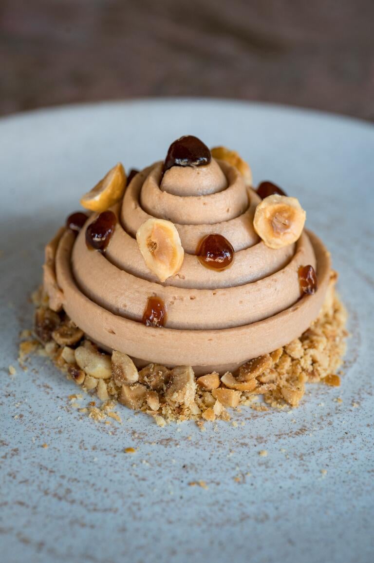 Dessert at Ancient Shepherds in Cambridge.