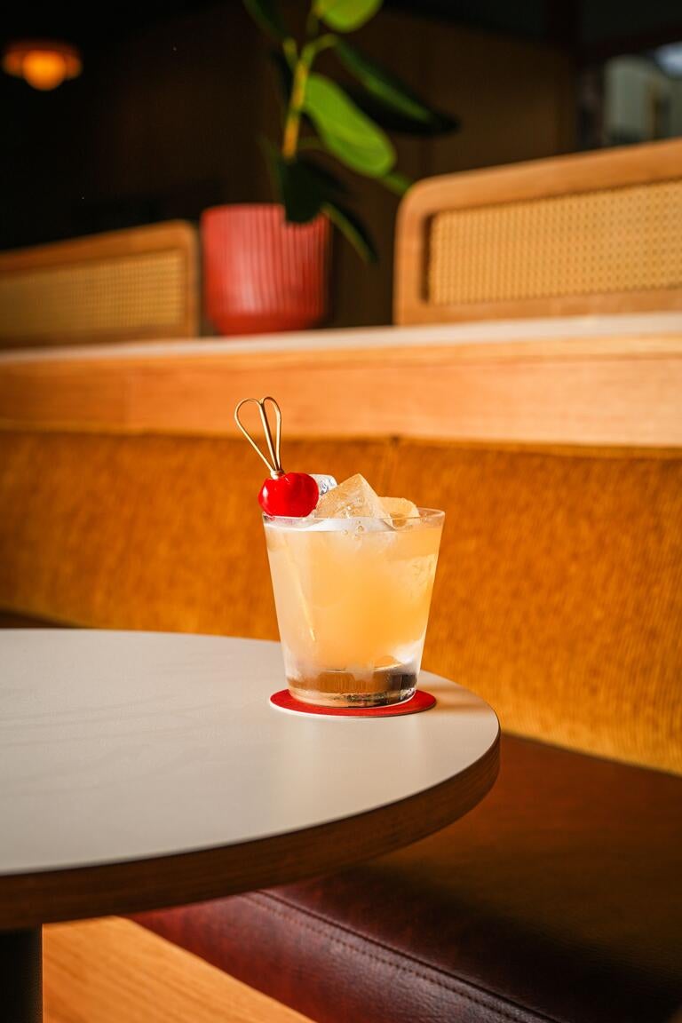 A cocktail at Sister Ray in Liverpool.