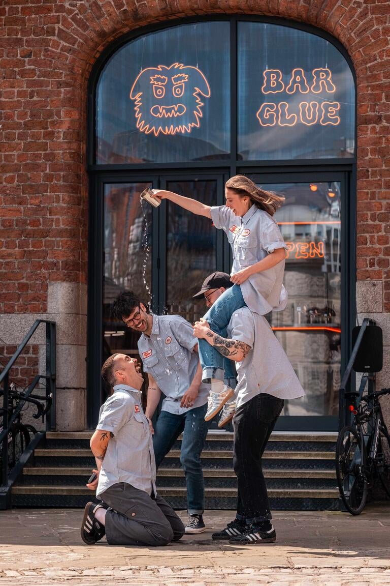 The team at Bar Glue in Liverpool.