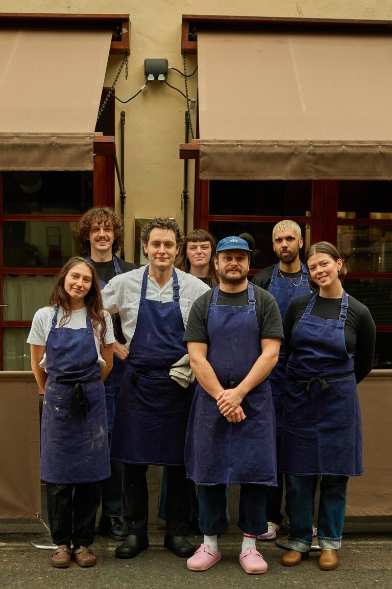 Chef Elliot Hashtroudi and the Camille team.