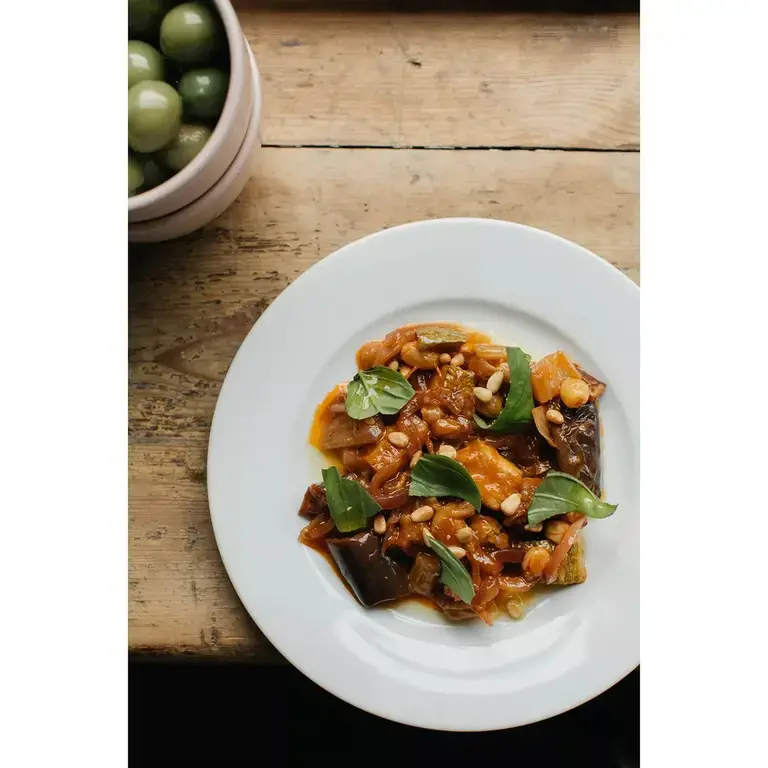 Caponata at The Old Pharmacy in Bruton.