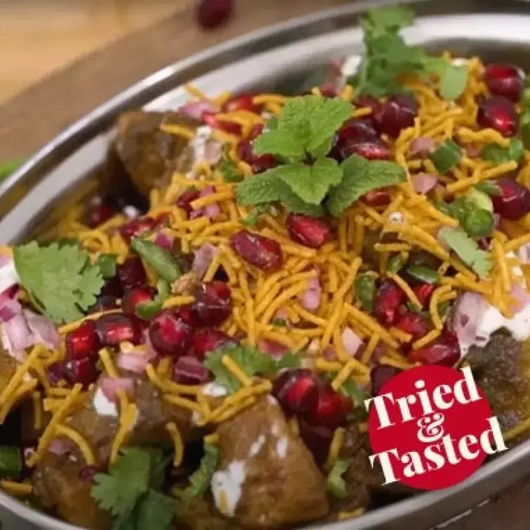 Indian street food by Monica Haldar.