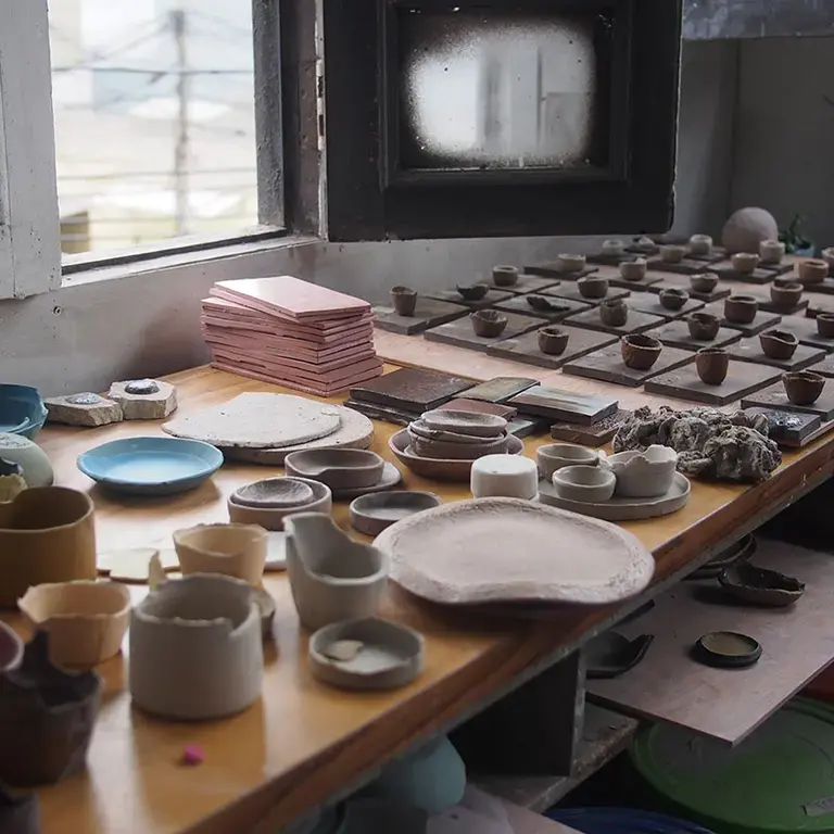 A selection of ceramics.