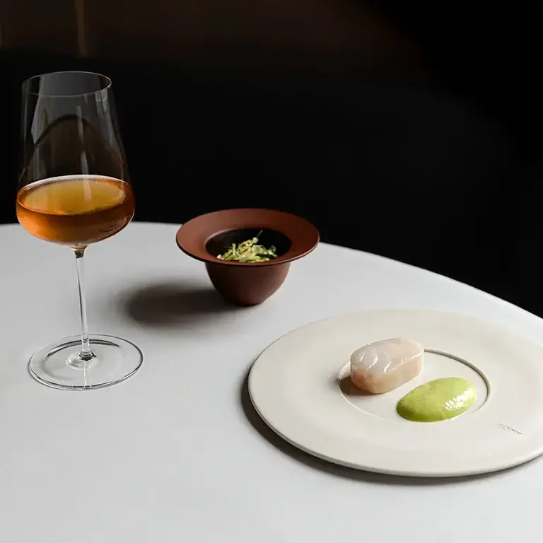 Steamed cod at Cycene.