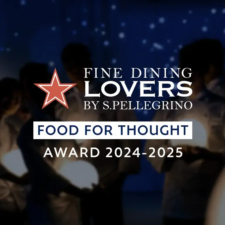 Fine Dining Lovers Food for Thought Award 2024-25.