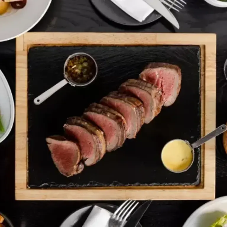 Steak at Gaucho in London.