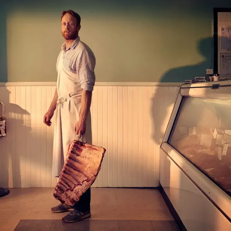 Tom Moriarty – Moriarty Meats, Buffalo NY by Tom Copping.