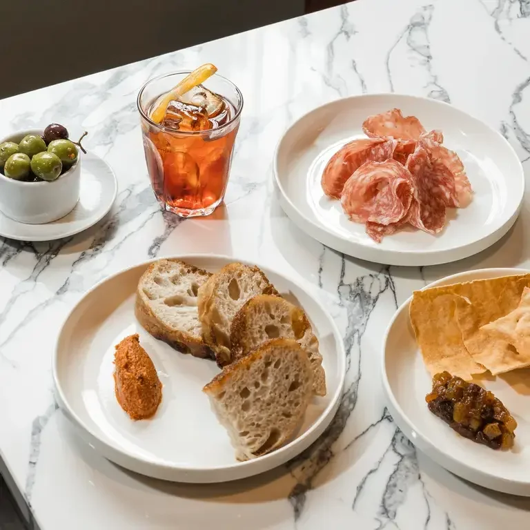 Italian snacks at Sotto in Edinburgh.