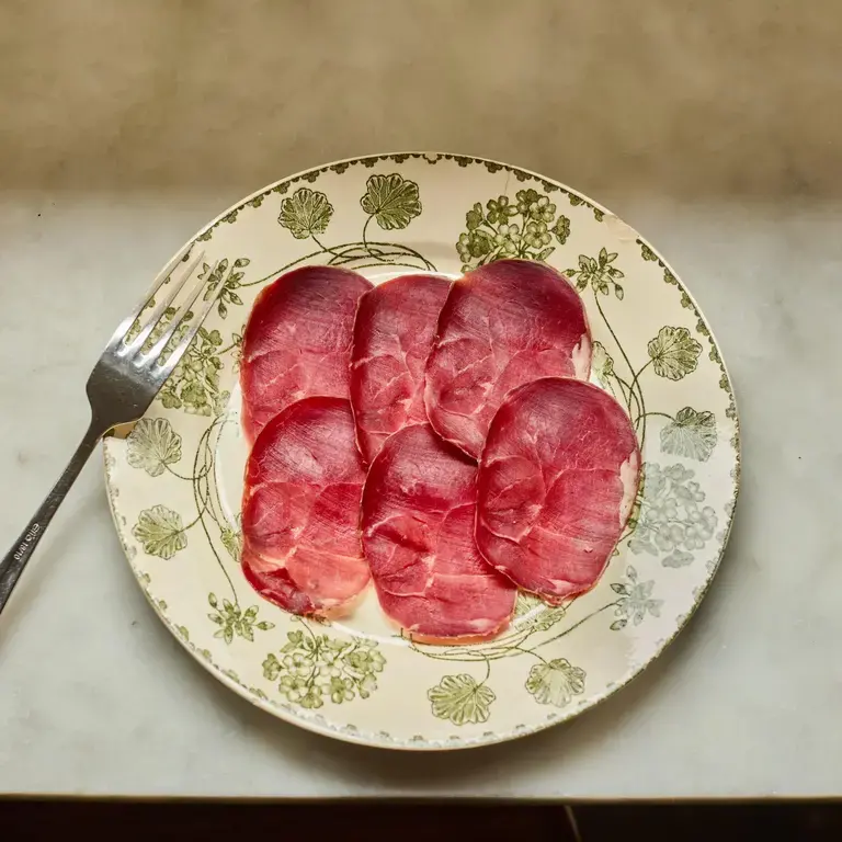 A light charcuterie dish at Camille in London.