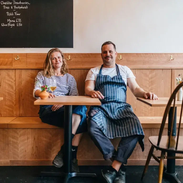 Mary Wilson and Jan Ostle at Wilson's.