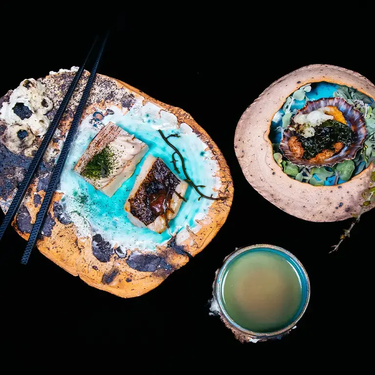 Zanté Neethling's dish, Tribute to the Khoi-Khoin Taras.