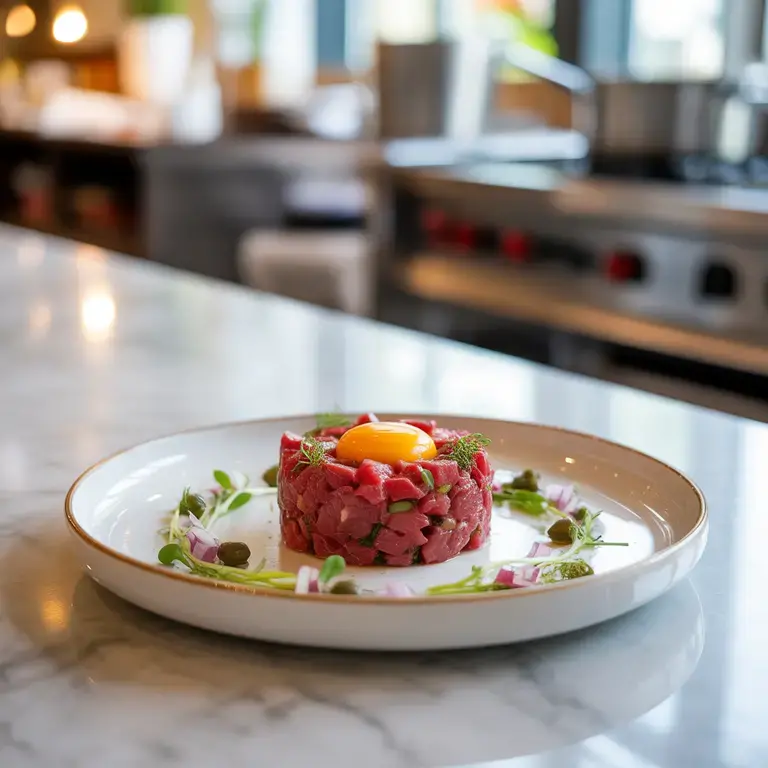 steak tartare beef - Fine Dining Lovers