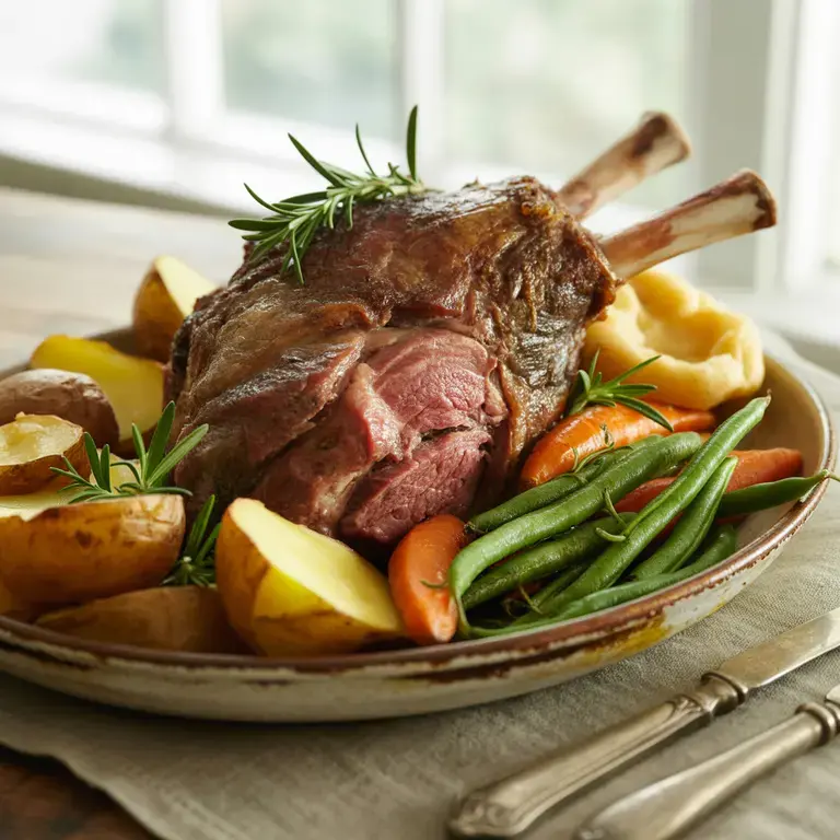 lamb sunday roast - Fine Dining Lovers