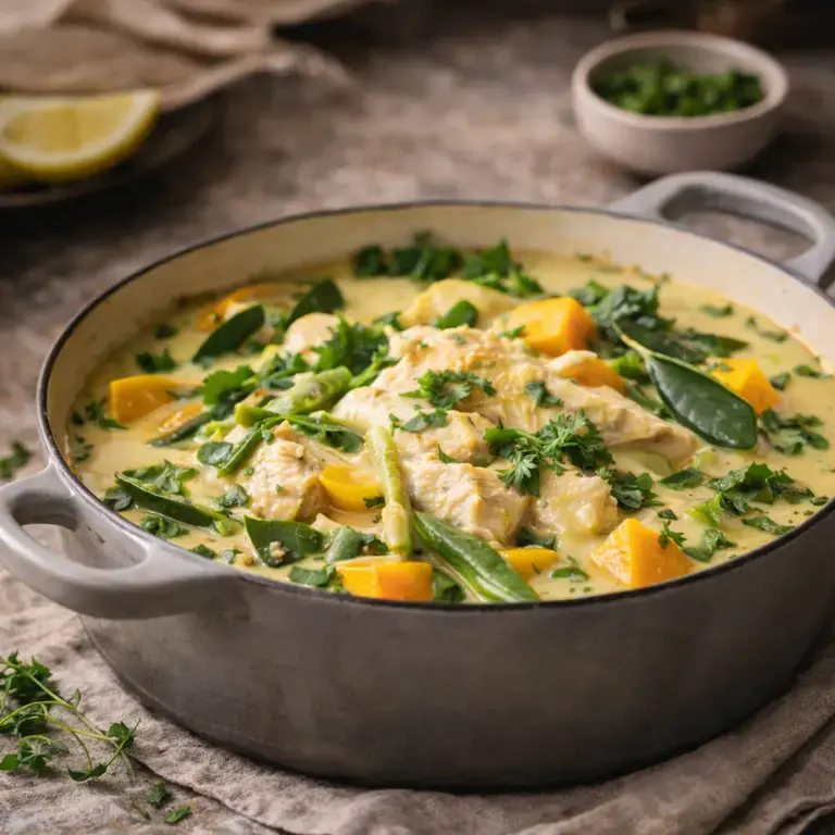 Coconut and lime leaf casserole - Fine Dining Lovers