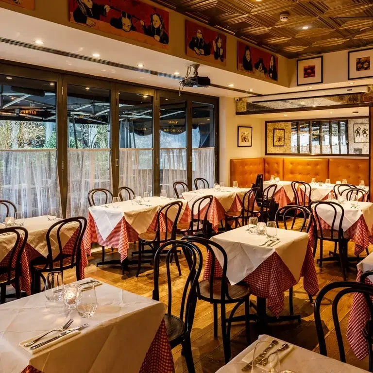 Dining room at Galvin Bistro &amp; Bar in London.