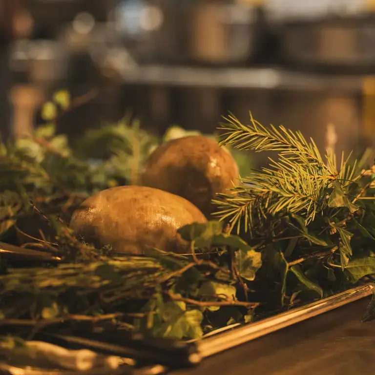 Haggis at a Galvin restaurant in London for Burns Night.