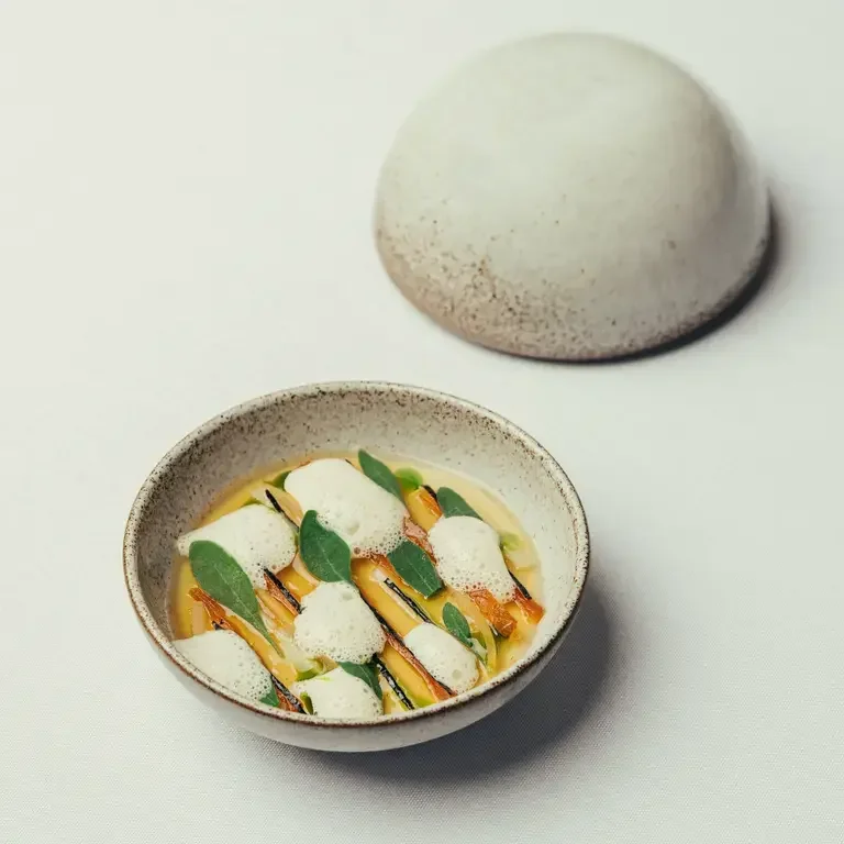 A dish at Lyla in Edinburgh.