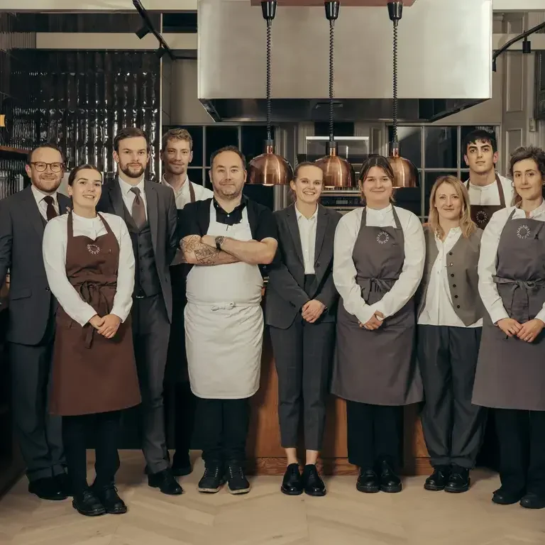 Stuart Ralston with the Lyla team.