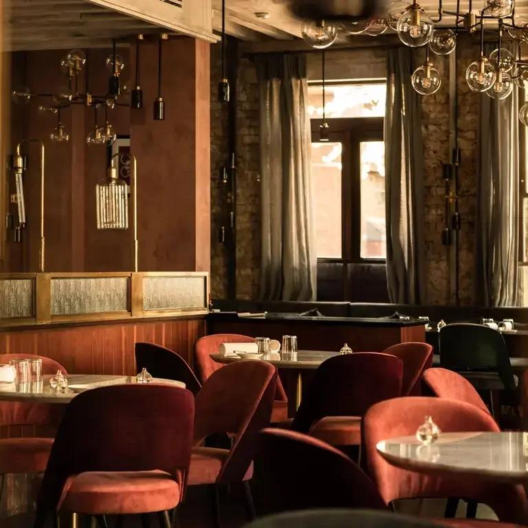 Interior of Caractère in London.