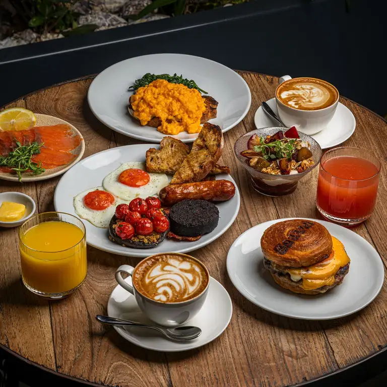 Breakfast and brunch at Fallow in London.